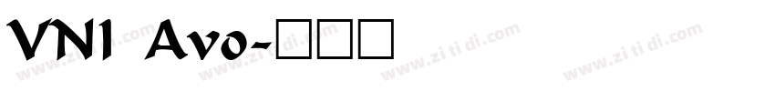 VNI Avo字体转换